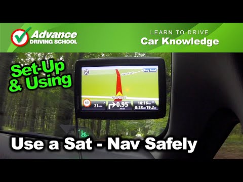 Using A Sat-Nav Safely  |  Learn to drive: Car Knowledge