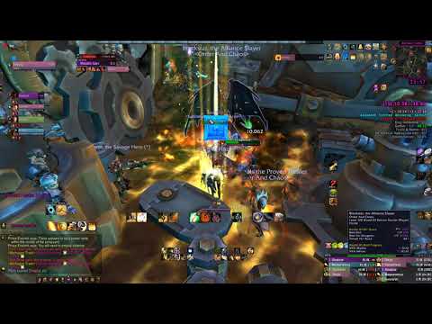 Operation: Mechagon - Junkyard mythic +15 score +1 FORTIFIED BOLSTERING SKITTISH AWAKENED prot pala