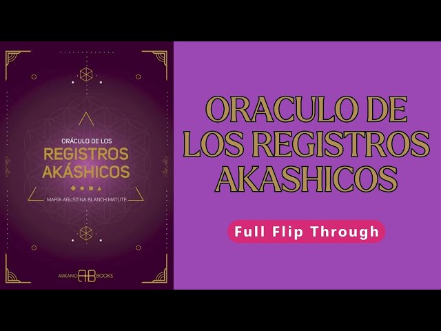 Vídeo relacionado con Registros akáshicos. Edición 2020 (Libros singulares)