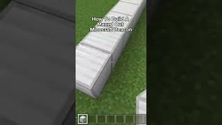 How To Make A Fully Powered Minecraft Beacon... 🤩🙀