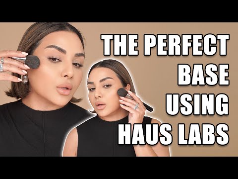 Creating perfect skin with Haus Labs Foundation (2024) | Nina Ubhi