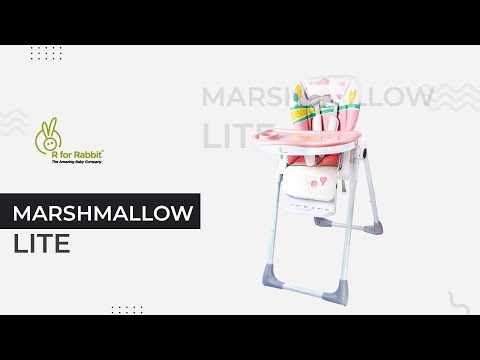 R FOR RABBIT MARSHMALLOW LITE HIGH CHAIR FOR BABY, NEWBORN FEEDING CHAIR INSTALLATION VIDEO