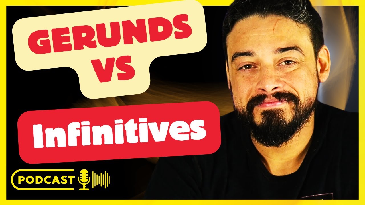 How To Use GERUNDS and INFINITIVES in ENGLISH (Grammar Lesson)