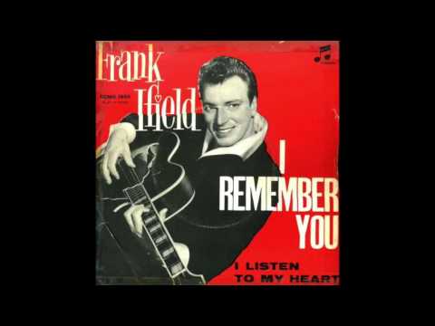 FRANK IFIELD - I REMEMBER YOU 1962 - vinyl