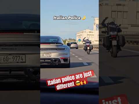 Only in Italy 🤌 Italian Police are just different! ✌️ 🚨