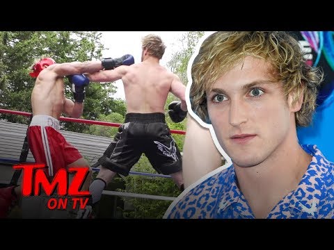 Logan Paul Asks Fans to Stop Trespassing Unless You Want To Get KO'd! | TMZ TV