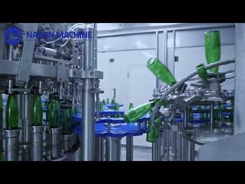 navan machine Bottle Wine Spirits Production Line video