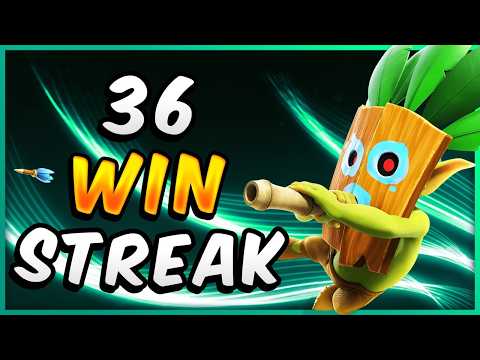 36 WINS 0 LOSSES! New Log Bait Deck Can't Lose