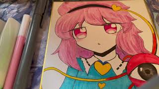 アナログ作業風景のような動画