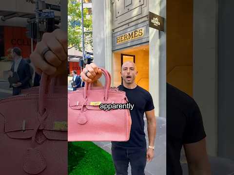 Trying to buy a Birkin bag from Hermès #luxury #money #birkinbag #hermes