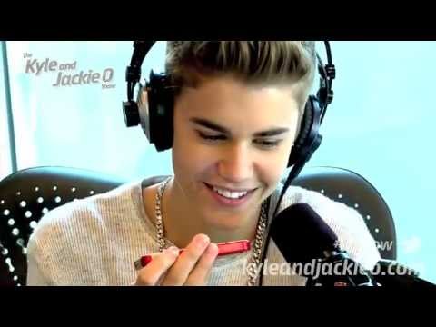 Justin Bieber Answers Phone To Selena Gomez During Interview Exculsive 2013