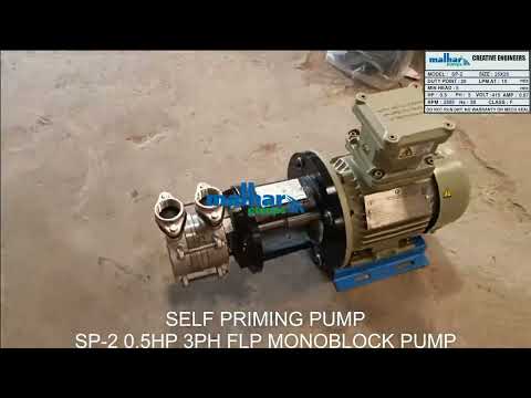 Self Priming Mono Block Pump