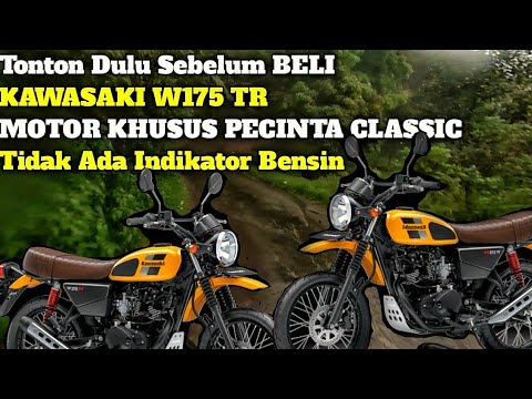 Review of the Advantages and Disadvantages of Kawasaki W 175 TR, Only For Classic Motorcycle Lovers