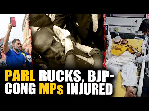 Protests at Parliament turn into injury vs injury claims by BJP, Congress