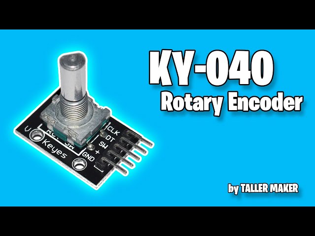 Vídeo relacionado con RUNCCI-YUN KY-040 - Módulo codificador giratorio (6unidades, 15 x 16,5 mm, con capuchón Knob)