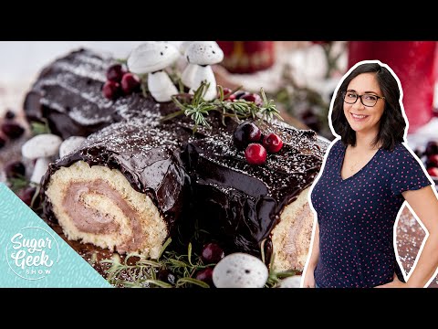 How to Make a Buche De Noel Cake (Yule Log)