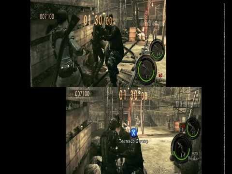 How to play Resident Evil 5 in splitscreen via GFWL version on Steam