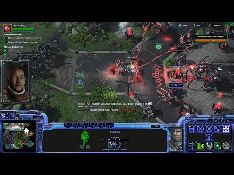 StarCraft 2 Co-op Campaign: Nova Covert Ops Mission 4 - Trouble In Paradise