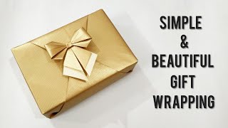 Easy Gift Wrapping idea | quick and decent gift wrapping idea