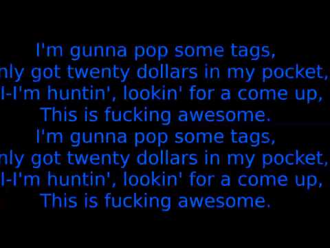 Macklemore - Thrift shop Ft. Wanz Lyrics