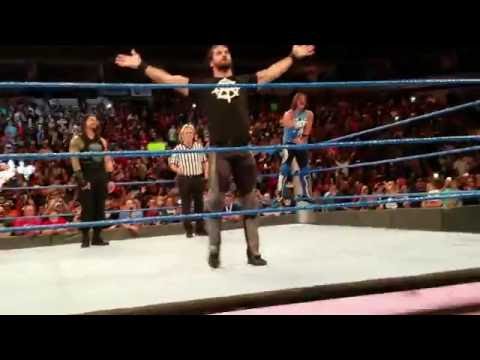 Aj styles John Cena dark match Smackdown 8/30/2016