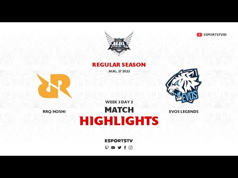 RRQ Hoshi vs EVOS Legends HIGHLIGHTS MPL ID S10 | RRQ vs EVOS ESPORTSTV