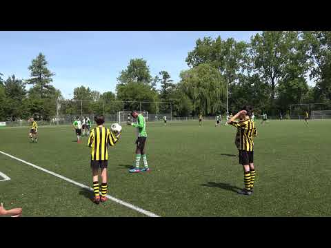 2019-06-01 Toernooi DVC,  DVV Delft JO15-1 Tweede Plaats