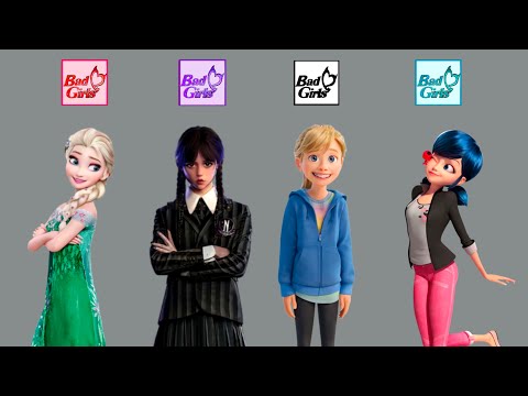 Elsa and Ladybug's SHOCKING Transformation into Bad Girls | Stars wow