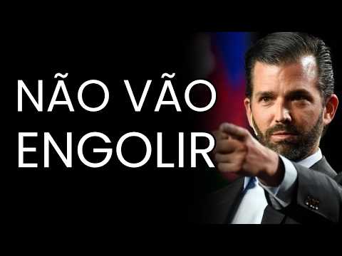 Filho de Trump reage à eleição no Brasil e expõe imprensa americana