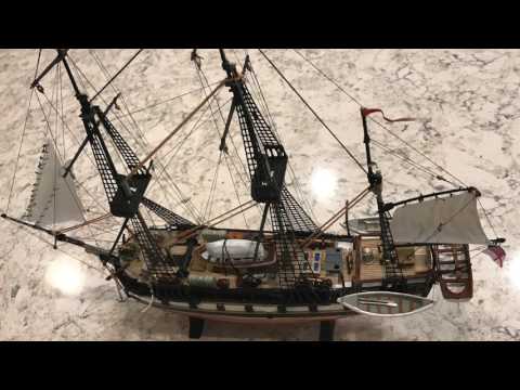 The Making of a Model of HMS Beagle