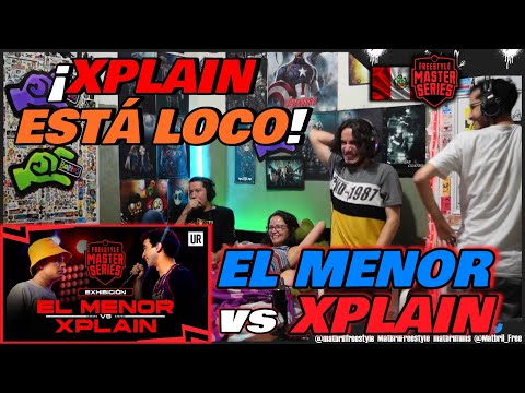 🔴Colombians react to El Menor vs XPlain - XPlain drives us crazy! [FMS Peru Exhibition 2023]