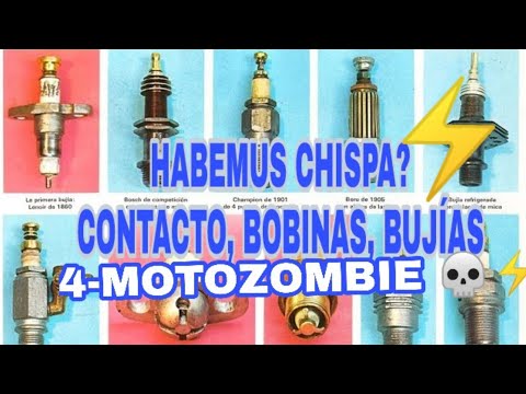4. MOTO ZOMBIE BMW. Contacto, Encendido BOBINAS y mirar si hay chispa en bujías