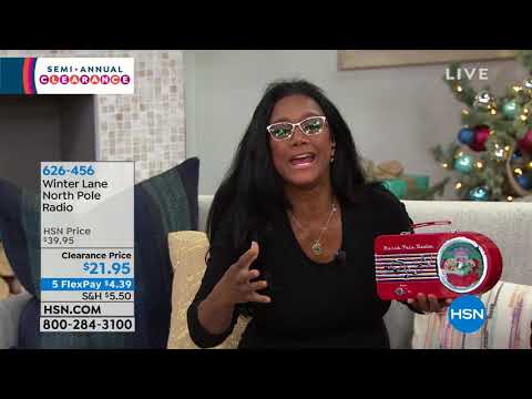 HSN | Seasonal Clearance 12.23.2018 - 07 AM