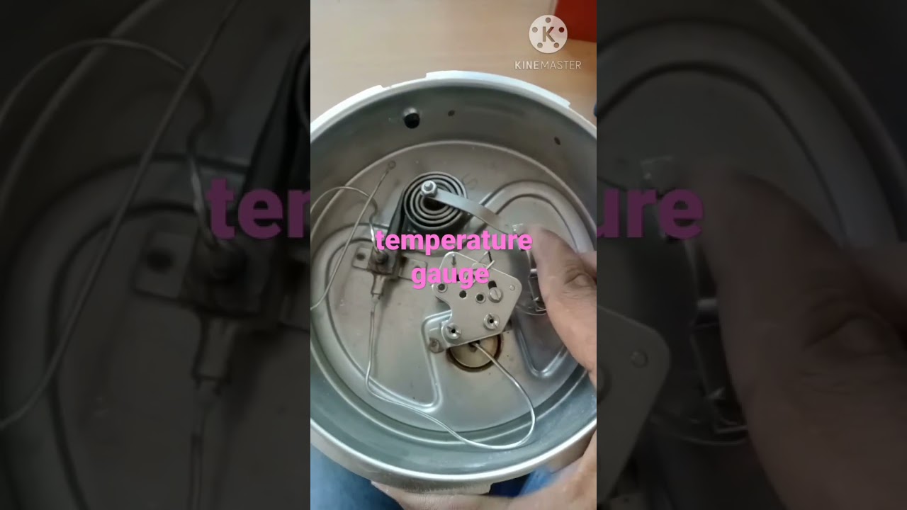 temperature gauge working principle #short #shorts