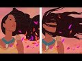 If Disney Princesses Had Realistic Hair