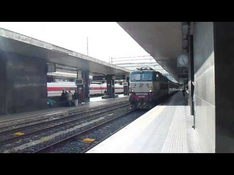 E656.058 in partenza con l' IC 705 Roma Termini - Taranto