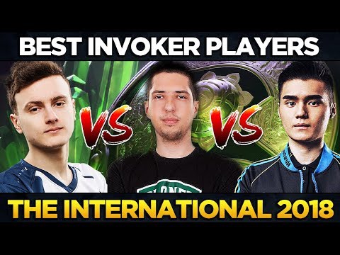 Miracle- vs SCCC vs w33 - BEST Invoker Players The International 2018 - EPIC Gameplay Dota 2 #TI8