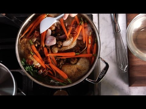 Make Coq Au Vin Blanc with All-Clad LTD