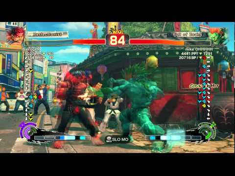 SSFIVAE~ Evil Ryu (PR Balrog) vs.  Blanka (mike OHHHHH) HD
