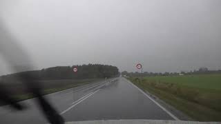 Car ride Køre ud i sommerlandene. Varde – Skive UHD/4K /HDR Video 04