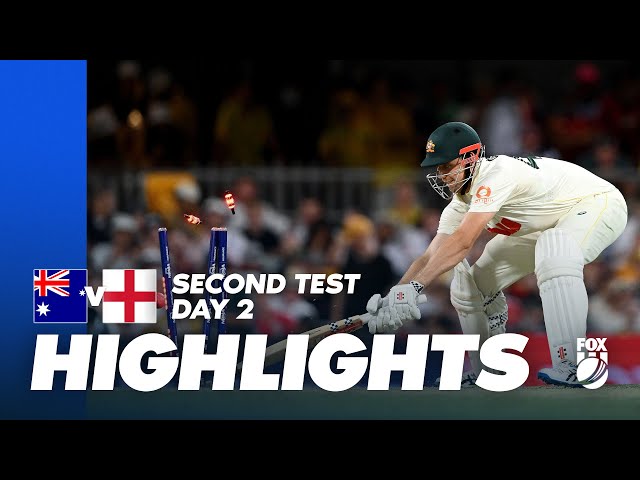Australia vs England Highlights | Test 2, Day Two | The Ashes | Fox Cricket