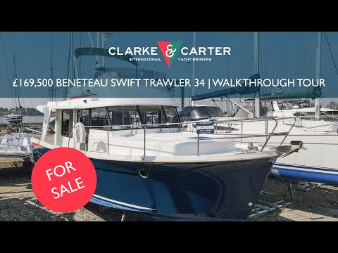 £169,500 Beneteau Swift Trawler 34 | Walkthrough Tour | FOR SALE