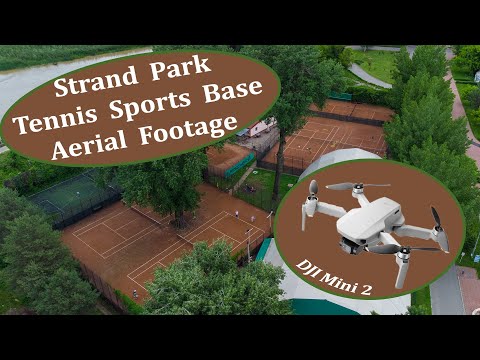 Strand Park Tennis Sports Base | DJI Mini 2 | Drone Footage | 4k