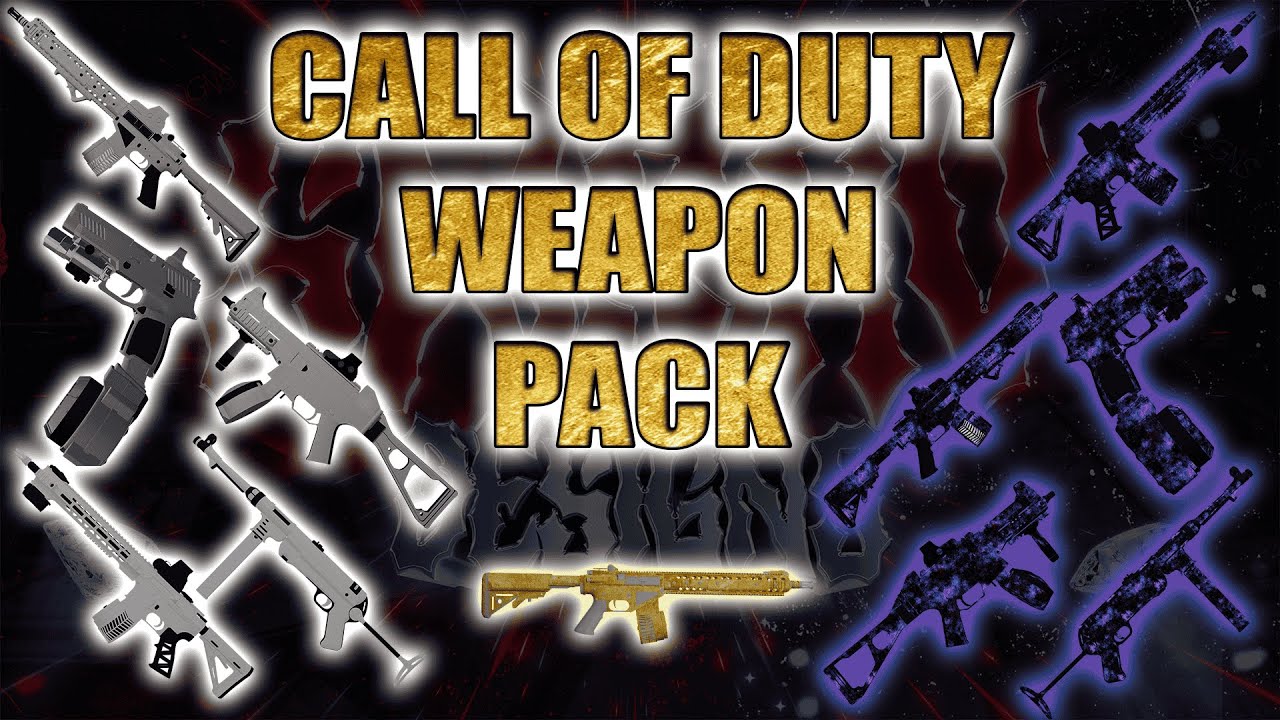 Mod Police Weapons CALL OF DUTY INSPIRED WEAPON PACK (11 WEAPON'S) - GTA V Weapon on Forge ...