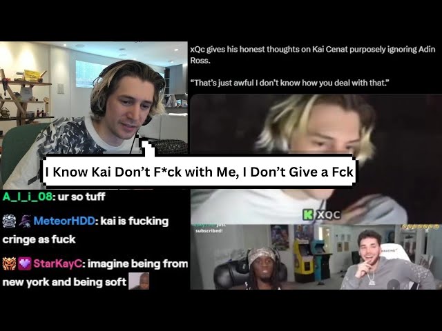 Xqc And Kai Cenat S Recent Drama Explored