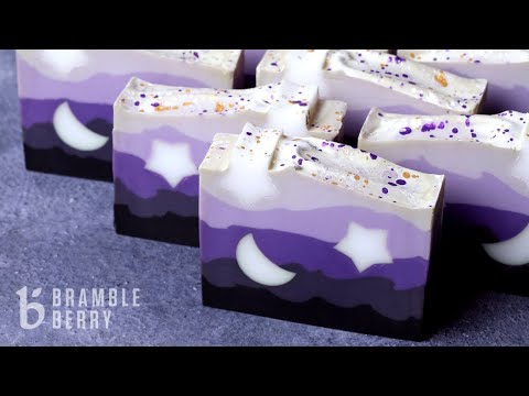 Night Sky Soap Project