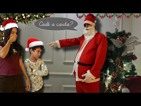 O PAPAI NOEL INVADIU A NOSSA CASA !! 😨😨
