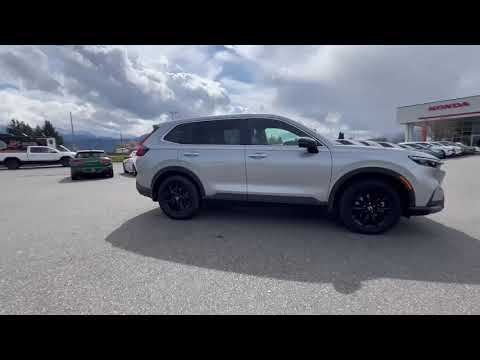 2025 Honda CR-V Hybrid EX-L AWD in Silver for sale at Murray Honda in Chilliwack, BC