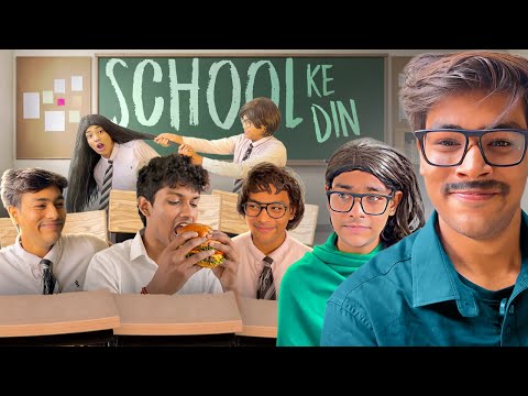 SCHOOL KE DIN 🥰 | ANSH BHARDWAAJ #relatable #funny #comedy