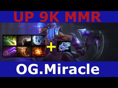 Dota 2 patch 6.87 Anti mage Miracle dota 2 UP 9k mmr -  /KDA-16/2/14
